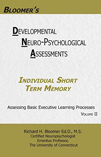 Cover for Bloomer's Developmental Neuropsychological Assessments Volume II