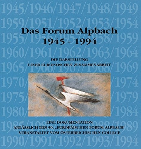 Cover for Das Forum Alpbach 1945-1994