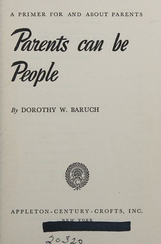 Cover for Parents can be People
