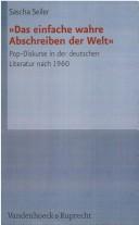 Cover for "Das einfache wahre Abschreiben der Welt"