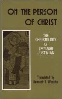 Cover for On the Person of Christ