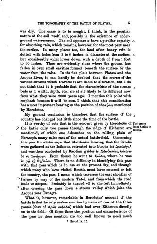 Cover for The Topography of the Battle of Plataea: The City of Plataea. The Field of Leuctra.