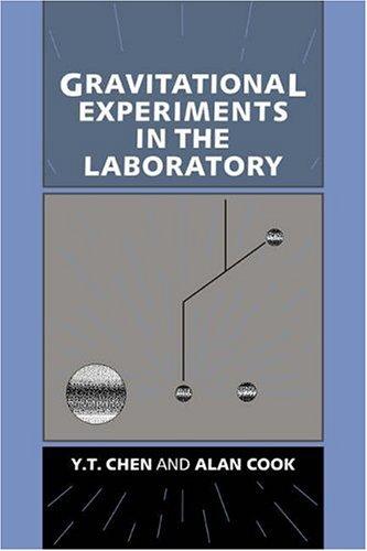 Cover for Gravitational experiments in the laboratory