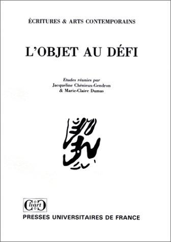 Cover for L' Objet au défi