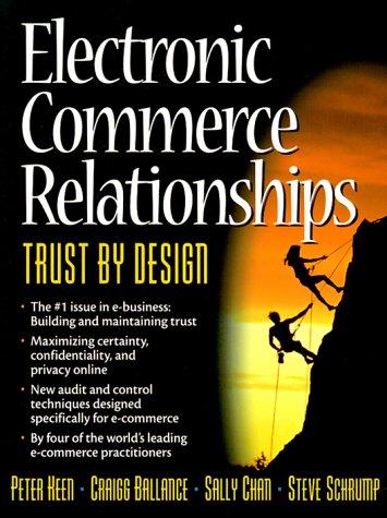 Cover for Electronic commerce relationships : trust by design