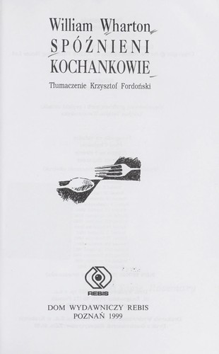 Cover for Spóźnieni kochankowie