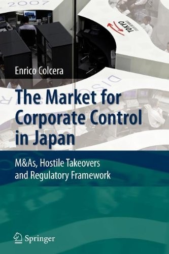 Cover for The Market for Corporate Control in Japan