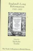 Cover for England's long reformation, 1500-1800