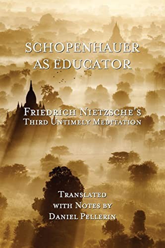 Cover for Schopenhauer as Educator