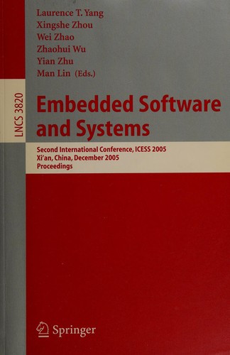 Cover for Embedded software and systems