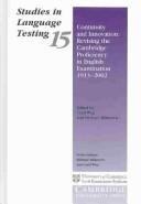 Cover for BCP Enlarged Edition (Studies in Language Testing, 15)