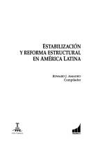Cover for Estabilización y reforma estructural en América Latina