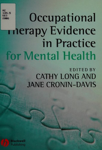 Cover for Occupational therapy evidence in practice for mental health