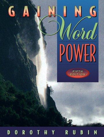 Cover for Gaining word power