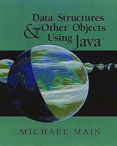 Cover for Data structures & other objects using Java