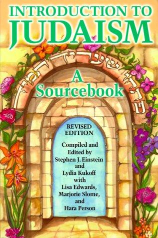 Cover for Introduction to Judaism