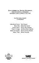 Cover for En el nombre del destino manifiesto