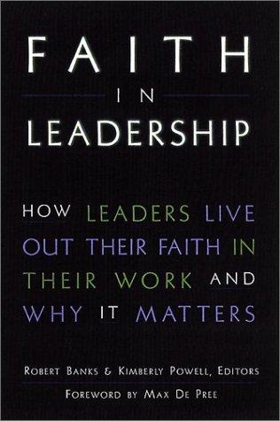 Cover for Faith in Leadership 