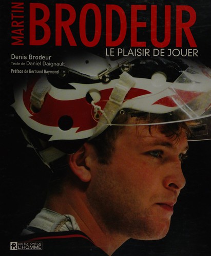 Cover for Martin Brodeur