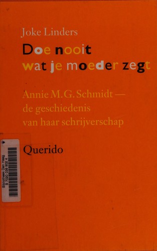 Cover for Doe nooit wat je moeder zegt