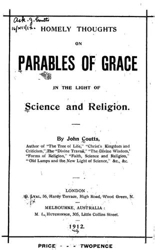 Cover for Homely thoughts on the way of development in the light of science and religion