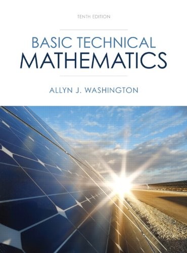 Cover for Basic Technical Mathematics
