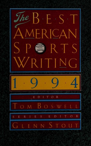 Cover for The Best American sports writing, 1994