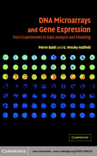 Cover for DNA microarrays and gene expression