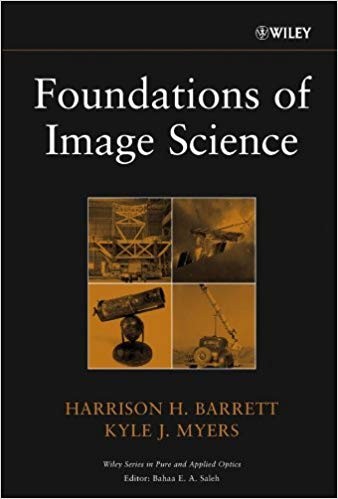 Cover for Foundations of image science