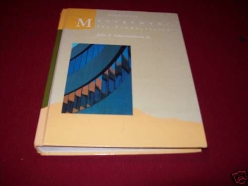 Cover for Management for Productivity