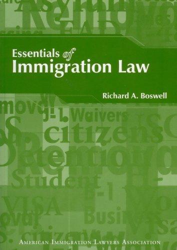 Cover for Essentials of Immigration Law