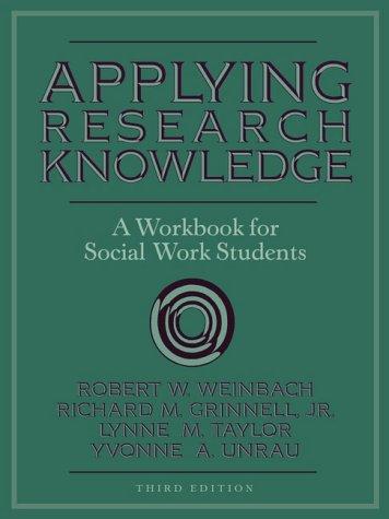Cover for Applying Research Knowledge