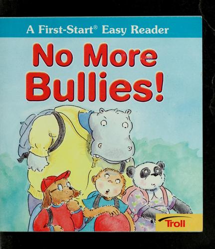 Cover for No more bullies!