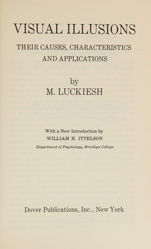 Cover for Visual Illusions