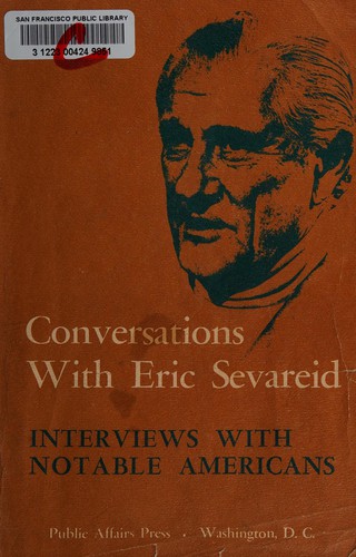Cover for Conversations with Eric Sevareid.