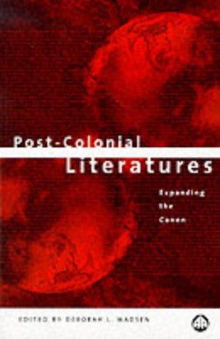 Cover for Post-Colonial Literatures