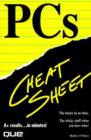 Cover for PCs Cheat Sheet