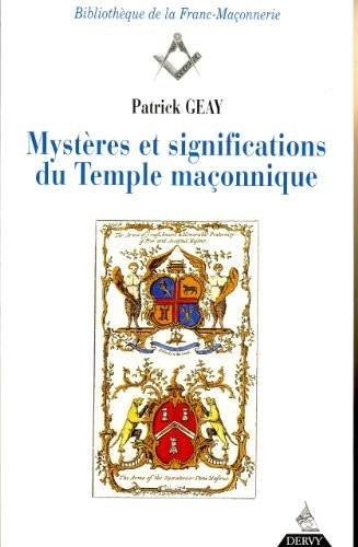 Cover for Mystères et significations du temple maçonnique
