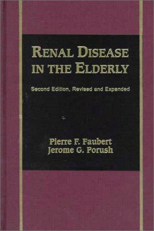 Cover for Renal disease in the elderly