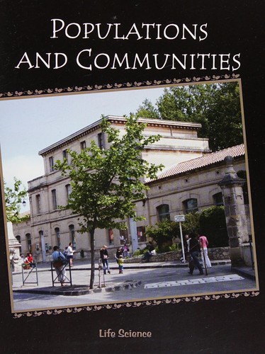 Cover for Populations and Communities