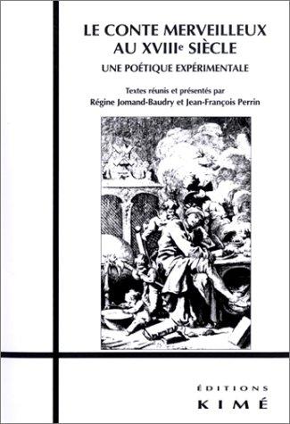 Cover for Le conte merveilleux au XVIIIe siècle