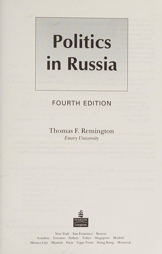 Cover for Politics in Russia