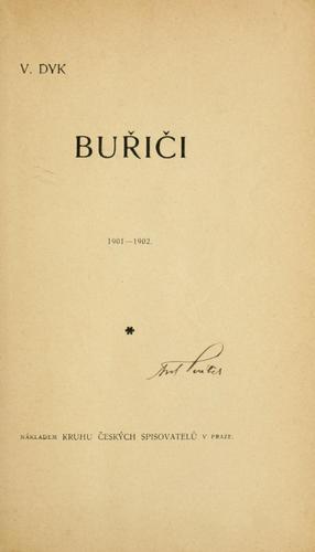 Cover for Buii, 1901-1902.