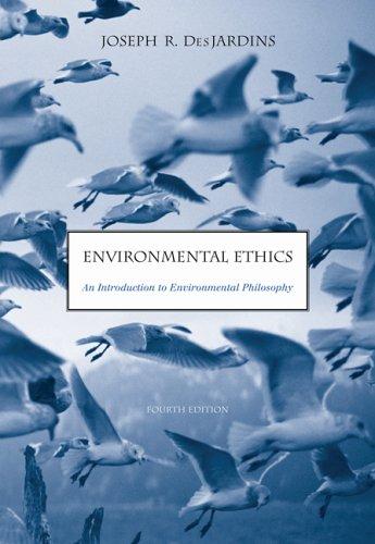 Cover for Environmental ethics
