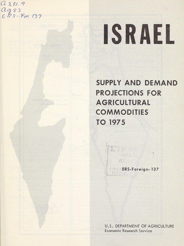 Cover for Israel