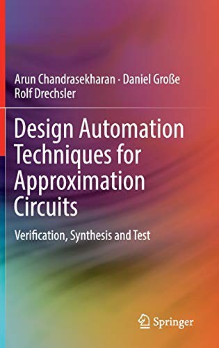 Cover for Design Automation Techniques for Approximation Circuits