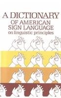 Cover for Dictionary of American Sign Language on Linguistic Principles
