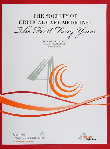 Cover for The Society of Critical Care Medicine
