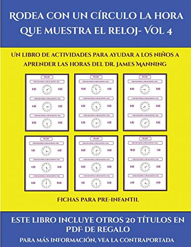 Cover for Fichas para pre-infantil