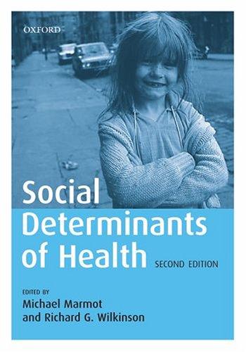 Cover for Social Determinants of Health